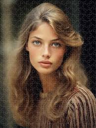 Portrait of Cynthia Jigsaw Puzzle