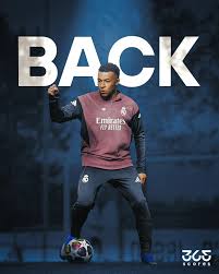 Kylian Mbappé is officially back on the pitch, and the energy is different  already.🚀⚽