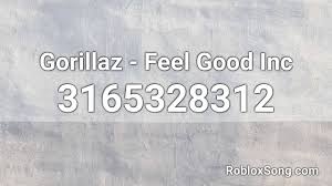 You can find out your favorite roblox song id from below 1million songs list. Gorillaz Feel Good Inc Roblox Id Roblox Music Code Youtube