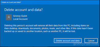 An existing microsoft account on a windows 10 computer can simply be converted into a local user account. Create And Manage User Accounts And Privileges In Windows 10