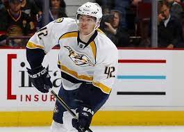 Mattias Ekholm Superhero Hockey Players Captain America
