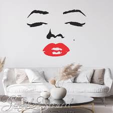 Check spelling or type a new query. Easy To Install Large Marilyn Monroe Face Wall Stencil Mural Decal Art