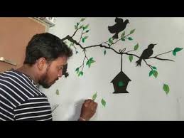 Check spelling or type a new query. Easy Home Made Wall Art Painting Wall Painting Youtube