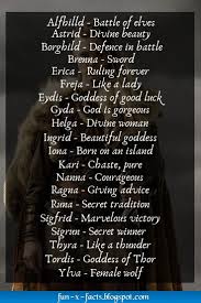 Top 20 Female Viking Names Old Norse Female Names Viking Names Norse Female Names Female Viking Names