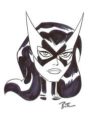 Justice League Unlimited Bruce Timm Huntress Sketch In Laura Mc S Justice League Unlimited Comic Art Gallery Room Bruce Timm Comic Art Batman Drawing