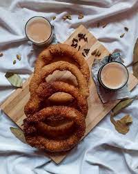Selroti And Chiya Nepali Food Sweet Tooth Tea Food Photography Tea Traditional Food Of Nepal In 2021 Food Nepali Food Food Photography
