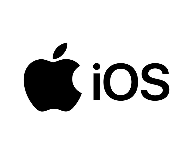 Ios Icon Logo Software Phone Apple Symbol With Name Black Design Mobile Vector Illustration 21496368 Vector Art at Vecteezy