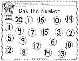 A Dab Of Learning Bingo Dabber Alphabet Number Recognition Activities Math Classroom Preschool Math Number Recognition Activities