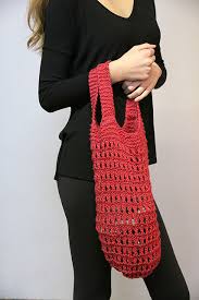 Six different bag patterns that are easy to make. Free Knitting Pattern For A Market Bag Knitting Bee
