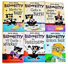 Books for people with print disabilities. Bad Kitty 6 Book Set By Not A Book