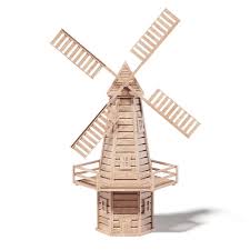 Windmill Miniature 3d Model Windmill Model Windmill 3d Model