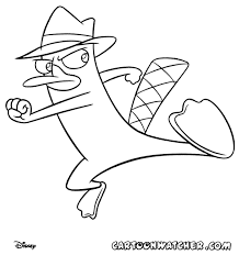 Image Detail For From Phineas And Ferb Coloring Page Phineas And Ferb Coloring Pages Phineas And Ferb Perry The Platypus Coloring Pages