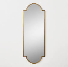 Check spelling or type a new query. Minimalist Metal Wrapped Brass Full Mirror