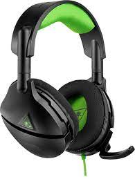 Best Buy Turtle Beach Stealth 300 Wired Amplified Stereo Gaming Headset For Xbox One And Xbox Series X Black Green Tbs 2350 01