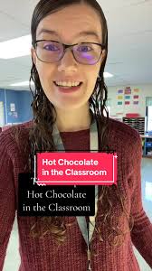 Then all you have to do is serve it to your students when its time! My  students love this easy low prep hot chocolate!  #teachertok#hotchocolate#teachinginmy20s#teachinginmy20s#iowateacher#winterclassr...