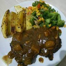Resep Steak Beef Saos Jamur Blackpaper Oleh Anna Marbun Resep Resep Steak Resep Jamur