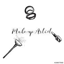 makeup artist fashion logo design