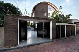 The modern day gate designs are not only attractive and good on the eyes but are kept secure and safe from the unwanted guests. Image Result For Modern Boundary Wall Designs With Gate House Gate Design Luxury Homes Exterior House Main Gates Design