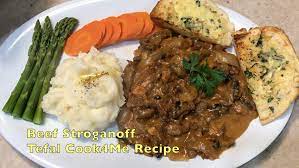 Beef Stroganoff Super Fast And Simple Tefal Cook4me Video Recipe By Cheekyricho Cooking Https Yout Tefal Cook4me Recipes Beef Stroganoff Super Easy Recipes