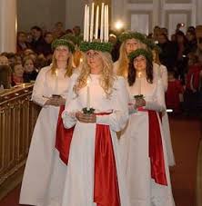 Download and print in pdf or midi free sheet music for santa lucia by misc traditional arranged by damir 442. The Chosen One Thisisfinland Swedish Christmas Traditions Swedish Traditions Swedish Christmas