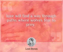 Love will find a way (1983), a song by lionel richie from can't slow down. Love Will Find A Way Through Paths Where Wolves Fear To Prey