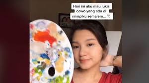 Apa saja hal penting dalam melukis dan teknik melukis yang bisa dipelajari? Sampai Dilukis Viral Wanita Cantik Ini Cari Pria Yang Dilihat Dalam Mimpi