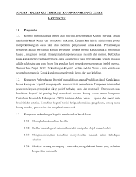 Saya kongsikan beberapa idea bergambar. Https Pdfcoffee Com Download Kajian Kes Masalah Matematik Pdf Free Html