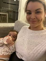 The huge bags under my eyes as I sit feeding you a bottle say it all.