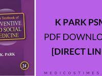K Park Textbook Of Preventive And Social Medicine Pdf Download Direct Link K Park Public Health Career Free Textbooks