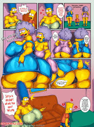 Naked Patty and Selma-explicit cartoon porn