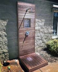 Top 60 Best Outdoor Shower Ideas Enclosure Designs Outdoor Pool Shower Outdoor Shower Garden Shower
