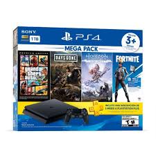 The parent company of grand theft auto v developer rockstar games has said it is excited about the nintendo switch. Playstation 4 Slim 1 Tb Mega Pack Gta V Days Gone Horizon Zero Dawn Fortnite Ps Plus 3 Meses Compra Online Ps4 Nintendo Switch Funko Marvel Dragon Ball Star Wars Logitech Y Mas