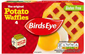 If you need to make a batch of them before serving, lay them in a single layer on a rack in the preheated oven. 4 Potato Waffles Frozen Potatoes Range Birds Eye