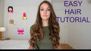 Bring your hair up passing in front of the flat iron and curling it around towards the back of the iron and in between the flat iron. Loose Curls Using Hair Straightener Tutorial Youtube