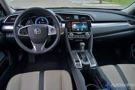 2016 Honda Civic Sedan Touring Dashboard 2 Automotive Addicts
