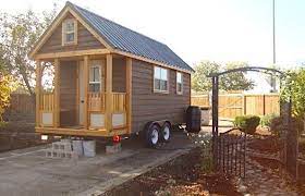 Building A Tiny House On A Trailer Video Tiny House Exterior Building A Tiny House Tiny House Trailer