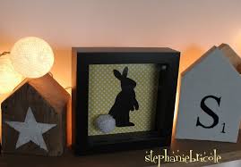 Votre chambre est lumineuse ou dotées de larges si vous prévoyez même un budget spécial pour la décoration de votre chambre, acheter un lit bas très les stickers mimilou pour une chambre d'enfant originale. Idee Deco A Faire Soi Meme Un Petit Cadre Lapin Pour Paques Stephanie Bricole
