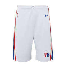 Find out the latest on your favorite nba teams on cbssports.com. Nba Basketball Nike Swingman Association Philadelphia 76ers Shorts Junior White Private Sport Shop