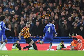 Bradford city 2015 english fa cup, round 4 football match. Chelsea 2 4 Bradford League One Side Fight Back From Two Goals Down To Ruin Jose Mourinho S Chances Of A Historic Quadruple Daily Mail Online