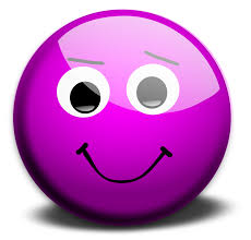 15459 Illustration Of A Purple Smiley Face Pv Png 958 916 Emoticon Smiley Blue Emoji