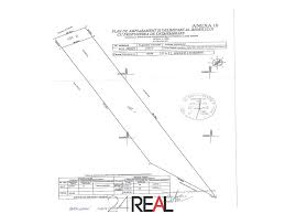 Plan de amplasament si delimitare a imobilului. Teren De Vanzare 24r0661