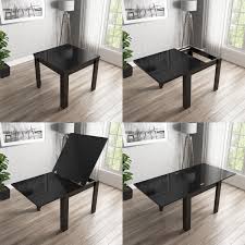 Check spelling or type a new query. Black High Gloss Dining Table Flip Top Vivienne Furniture123