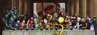 The Last Supper Anime Crossover Version Facebook Cover Anime Cover Photo Anime Crossover Anime
