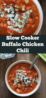 Slow Cooker Buffalo Chicken Chili Recipe Healthy Slow Cooker Buffalo Chicken Chili Slow Cooker Chili