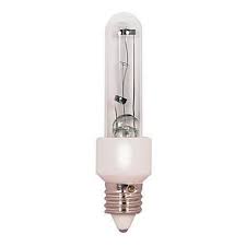 Kichler 5903clr T3 T4 Halogen Lamp 100 Watt Miniature Candelabra Base Clear Halogen Quartz Halogen Lamps Bulbs And Drivers Lighting Walters Wholesale