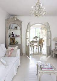 French Style In An English Cottage Decorazione Shabby Chic Shabby Chic Bianco Camera Da Letto Chic