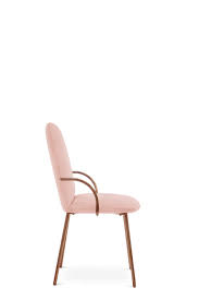 Orion lounge chair with plush pink velvet and gold arms by nika zupanc makes a pretty picture in pale pink velvet and rich gold metal arms. Orion Dining Chair With Plush Pink Velvet And Rose Gold Arms By Nika Zupanc For Sale At 1stdibs