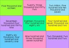 Numbers To Words And Vice Verca Activities Writing Words Matching Cards Writing Numbers