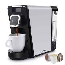 Coffee pod machines that use individual capsules in place of ground beans allow you to make a fresh hot drink at the touch of a button. Single Pod Coffee Maker Machine Plus Ground Coffee Yeswecoupon Com Coffee Maker Machine Pod Coffee Machine Pod Coffee Makers