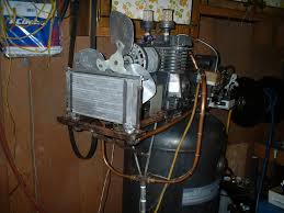 Diy soundproof box for noisy air compressors. Diy Dirt Cheap Shop Compressor Intercooler